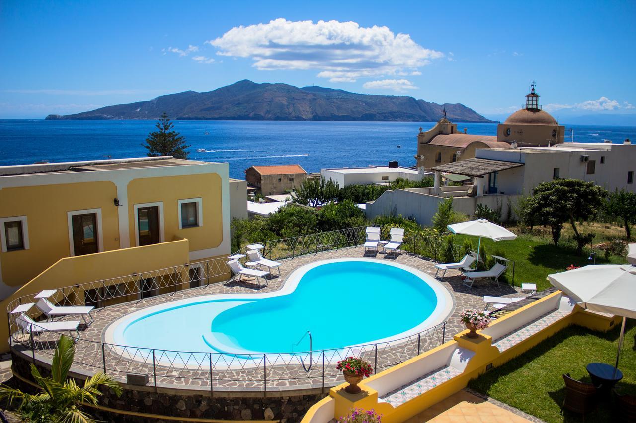 Hotel Arcangelo - Salina Санта Марина Салина Екстериор снимка